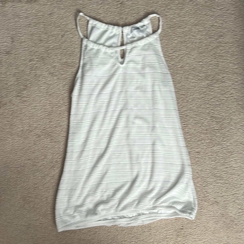 White tank top